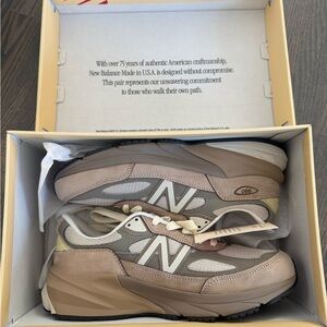 New Balance 990v6 Made in USA Driftwood Timberwolf
